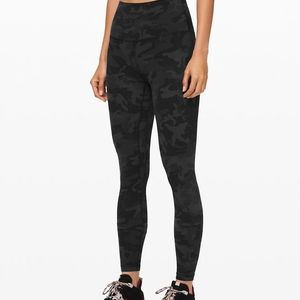 NWT Lululemon Align HR Pant Incognito Camo Size 4